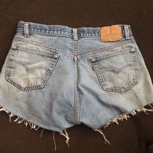 Women’s 501 Cutoff Shorts Size 36W